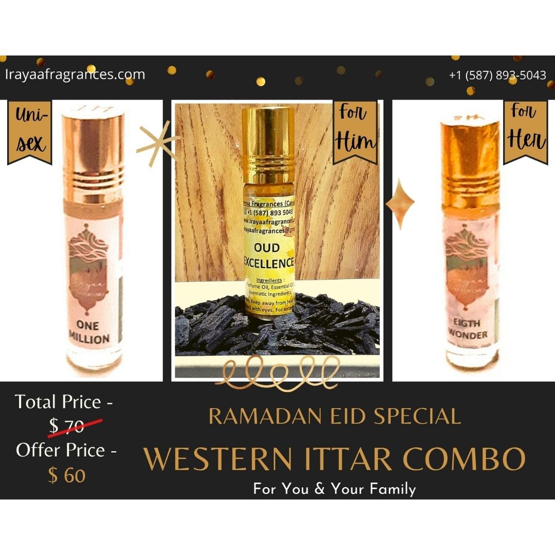Western Attar Combo | Ramadan Eid Gift Hamper