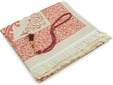 PRAYER MAT - Elegant Gift Prayer Mat Set with Tasbeeh & Fabric Pouch