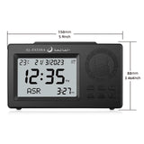 Azaan Clock (Worldwide) with Multi-Language Support and Adjustable Fajr Alarm