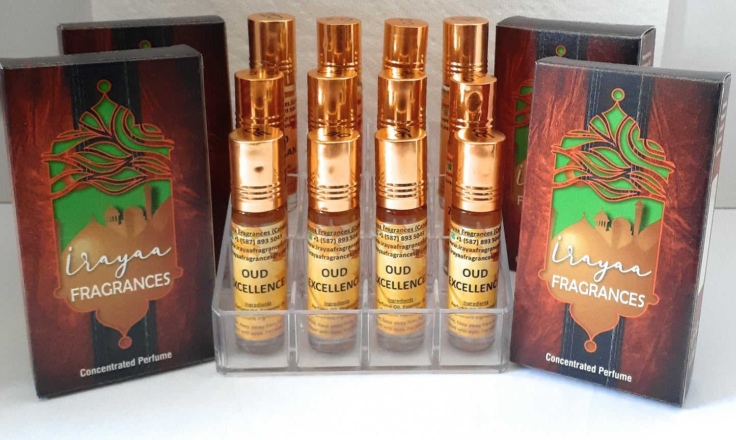 Combo : Attar : Oud Elegance Bundle - 8 Oud Scents for $160