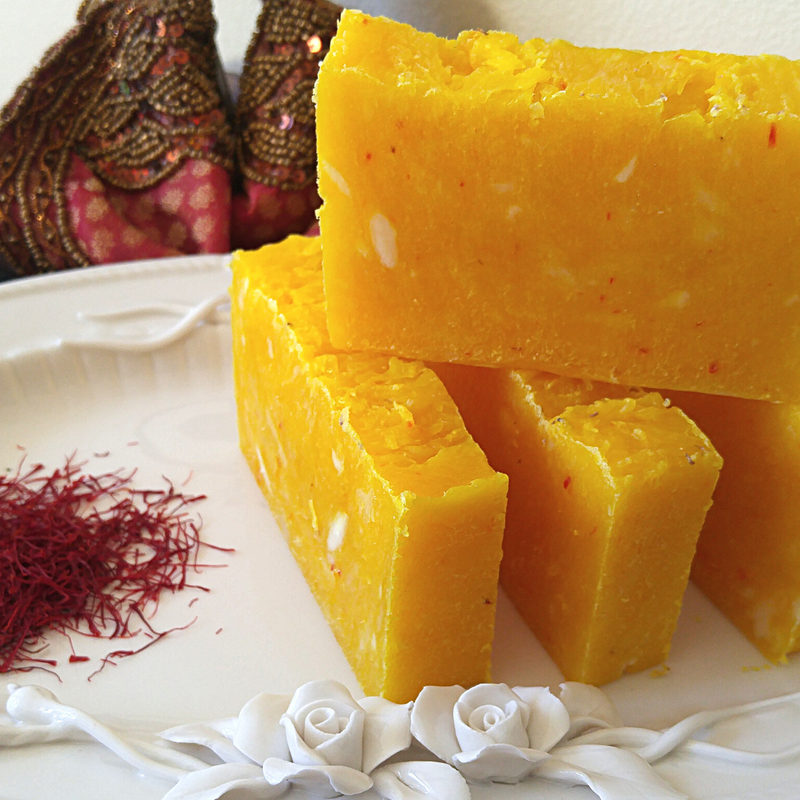 SOAP : Luxurious Saffron - Coconut Milk Soap